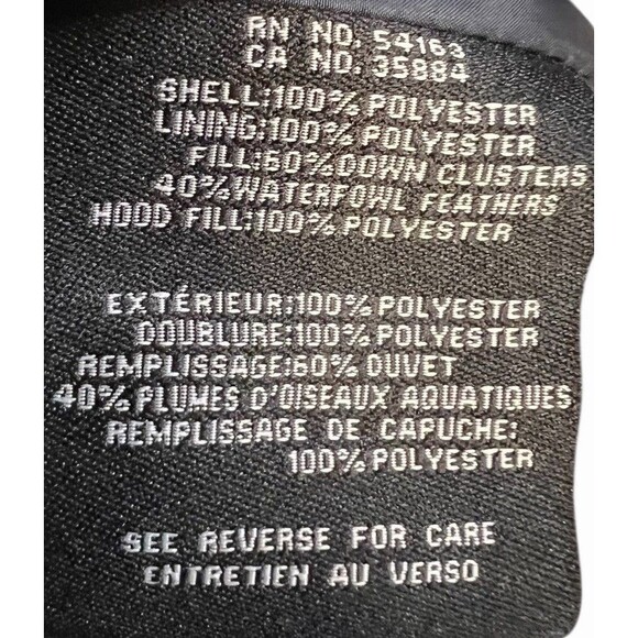 COLE HAAN LONG DOWN COAT JACKET WOMENS SMALL PETITE NAVY PARKA LONG JACKET - Picture 11 of 14